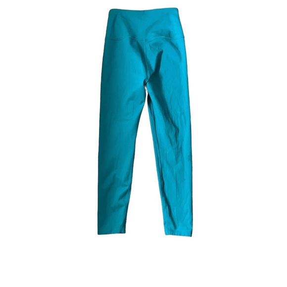 CARBON38 High Rise 7/8 Legging In Cloud Compression Dark Teal Size Small - Picture 9 of 12